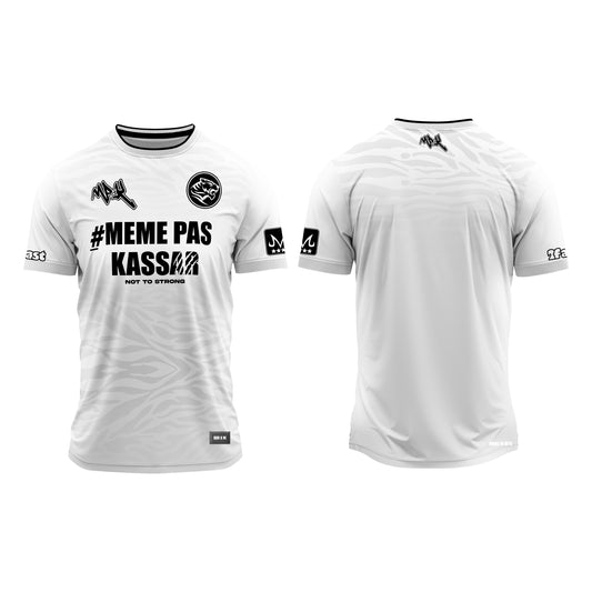 T SHIRT MEMEPASKASSAR BLANC